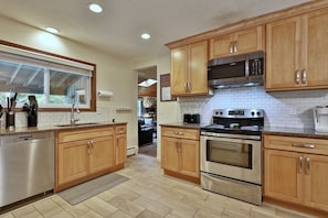 Casa, 6 camere da letto | Cucina privata | Frigorifero, forno, macchina per tè/caffè, tostapane