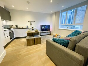 TV, books, offices