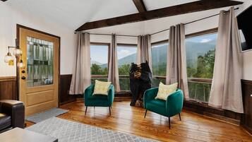 Télévision, cheminée, Hulu