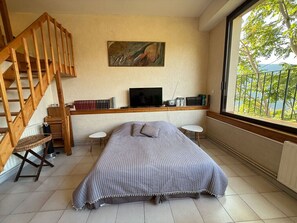 3 bedrooms, iron/ironing board, travel cot, free WiFi - LOFT CASA NEPITA TALLANO 72 m2 CLIM VUE GRANDIOSE furnished tourism 3 stars (Sainte-Lucie-de-Tallano)