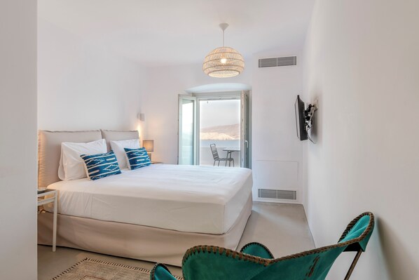 7 sovrum, värdeförvaringsskåp på rummet och strykjärn/strykbräda