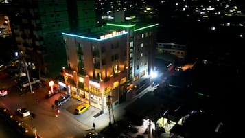 Facciata della struttura