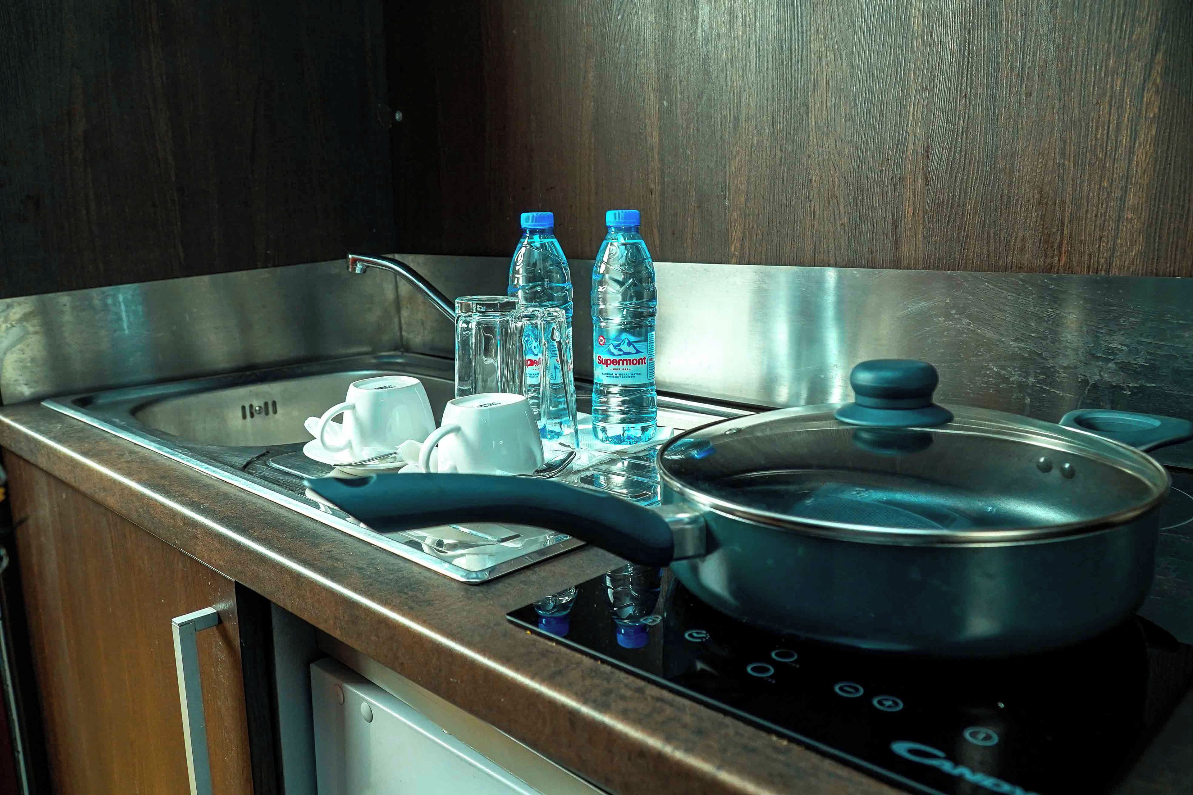 Suite estudio ejecutiva | Cocina privada | Hervidor eléctrico