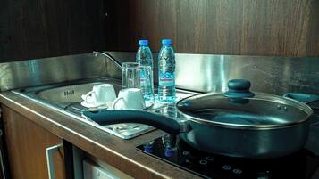 Suite estudio ejecutiva | Cocina privada | Hervidor eléctrico