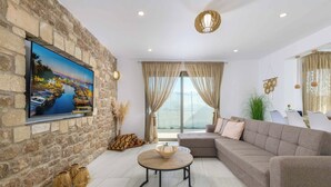 Living area - Villa Elios Residence (Rhodes)