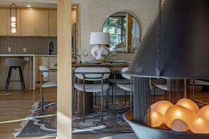Dining - Modern Austin Retreat: Chef’s Kitchen, Fireplace & Walkable Prime Location (Austin)