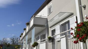 Fassade der Unterkunft