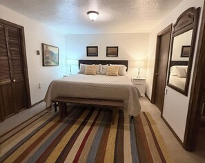 5 bedrooms, iron/ironing board, travel cot, WiFi