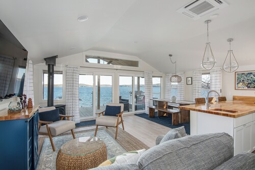 Welcome to 54 West Lake Shore Drive, a charming, single-floor home near the peaceful shores of Lake Champlain. This 1,200-square-foot residence offers 2 bedrooms (1 King, 1 Queen), 1.5 bathrooms with a shower and soaker tub. The thoughtfully designed