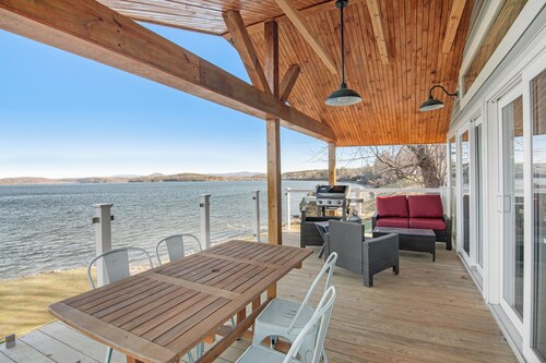 Welcome to 54 West Lake Shore Drive, a charming, single-floor home near the peaceful shores of Lake Champlain. This 1,200-square-foot residence offers 2 bedrooms (1 King, 1 Queen), 1.5 bathrooms with a shower and soaker tub. The thoughtfully designed