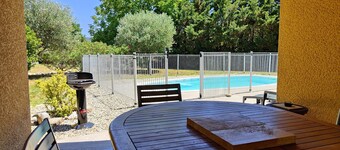 La Source, Villas Saint Laurent. Villa 4 pers, air conditioning, private pool