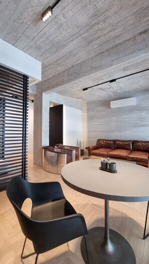 Design Studio | Living area - A NYC loft design Studio APT in Kolonaki (Athens)