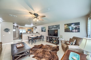 Condo, 2 Bedrooms | Living area | Smart TV - Waterwheel Ww B202 2 Bedroom Condo by RedAwning (New Braunfels)