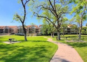 Condo, 2 Bedrooms | Outdoor dining - Waterwheel Ww B202 2 Bedroom Condo by RedAwning (New Braunfels)