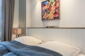 1 Schlafzimmer, kostenloses WLAN, Bettwäsche