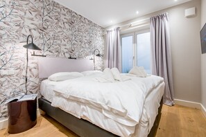 2 Schlafzimmer, Bügeleisen/Bügelbrett, kostenloses WLAN, Bettwäsche