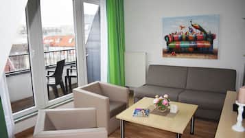 TV, DVD player, stereo