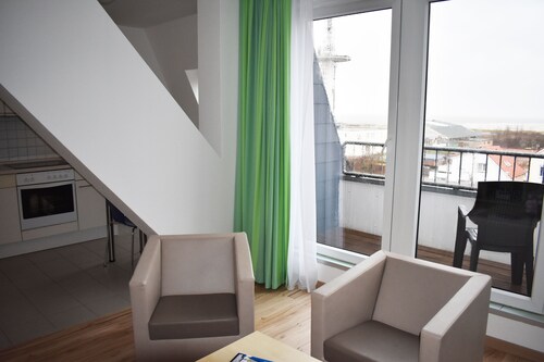 Posthus Apartment 302 with balcony, close to the beach and central