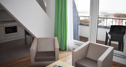 Posthus Apartment 302 mit Balkon, strandnah und zentral