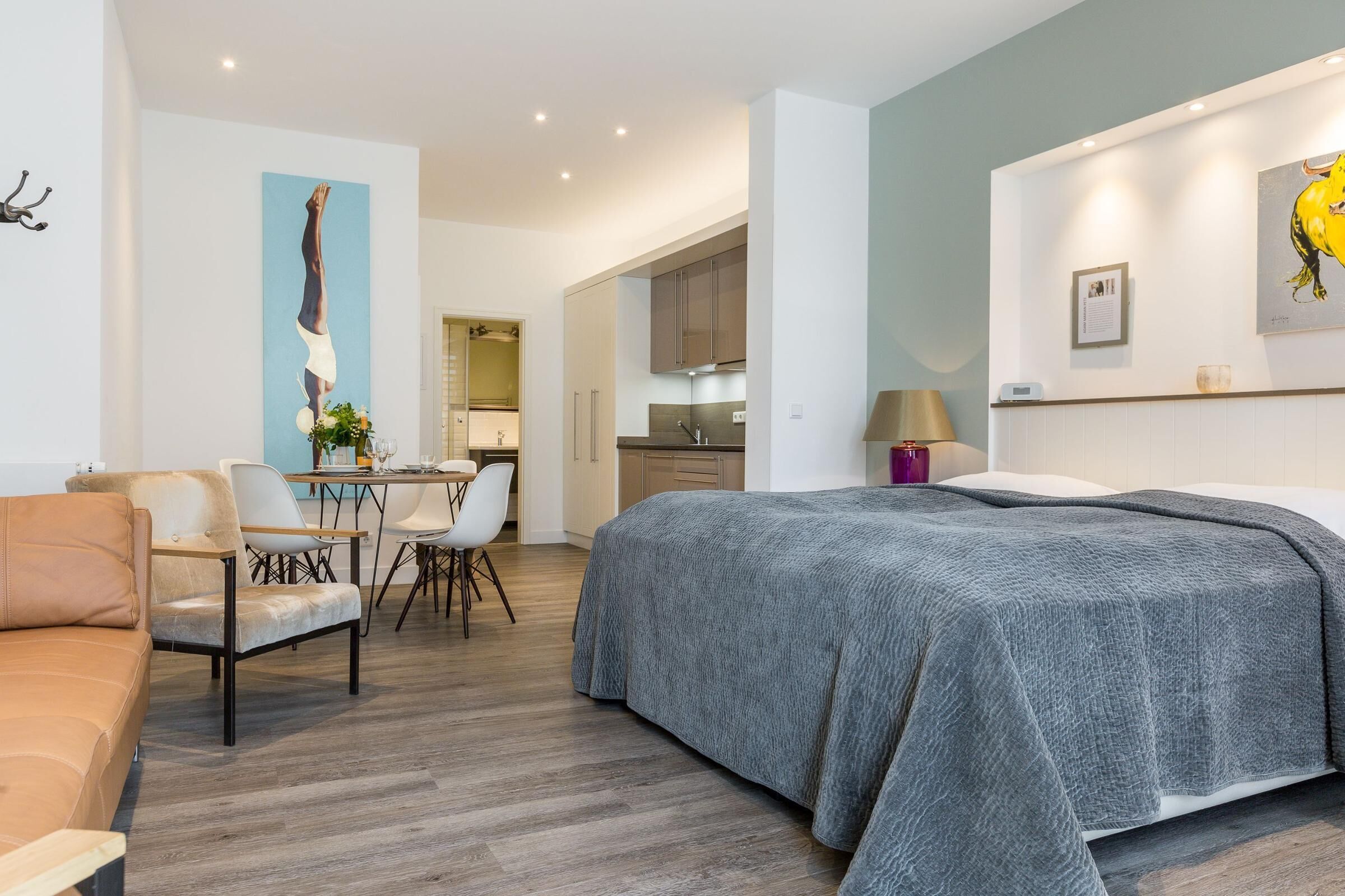 Kostenloses WLAN, Bettwäsche