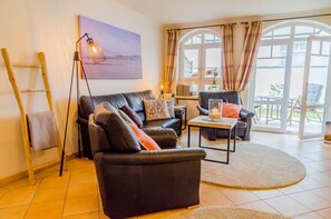 TV, DVD player - Residence Bismarck, Whg. 5a (Westerland)