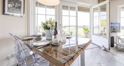 Panorama. Blick. Wattenmeer. Alte Mühle, Whg. 12 "polo Suite" Objekt-id: Thk/12