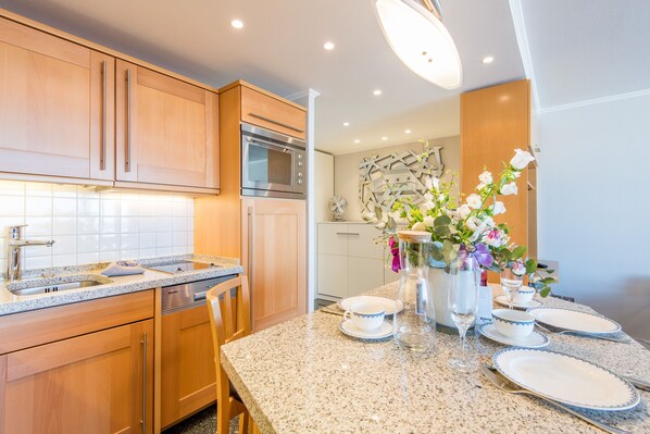 Fridge, oven, stovetop, dishwasher - Meerblick. Stimmig. Gemütlich. Objekt-id: Hhw/84 (Westerland)