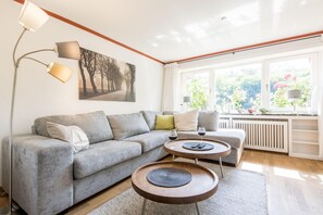 Fernseher, Kamin, DVD-Player