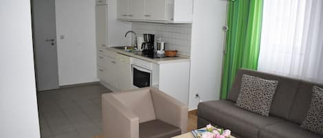 TV, DVD player, stereo