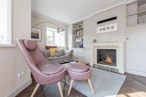 تلفزيون، مدفأة