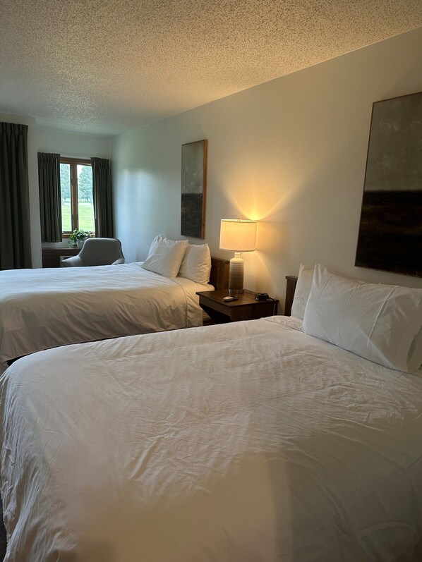 Free WiFi, bed sheets