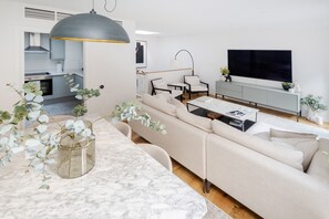 Smart-tv, tv-spel, Netflix och böcker