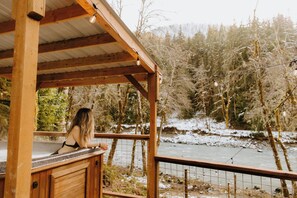 Bain à remous extérieur