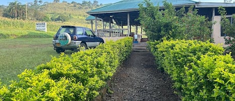 Fachada da propriedade
