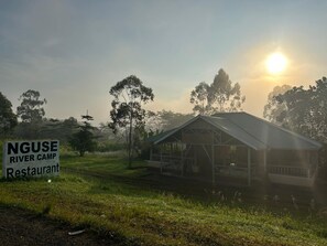 Standard Double Room Single Use | Terrace/patio - Nguse River Camp  (Pachwa)