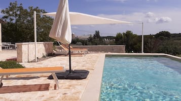 Una piscina riscaldata