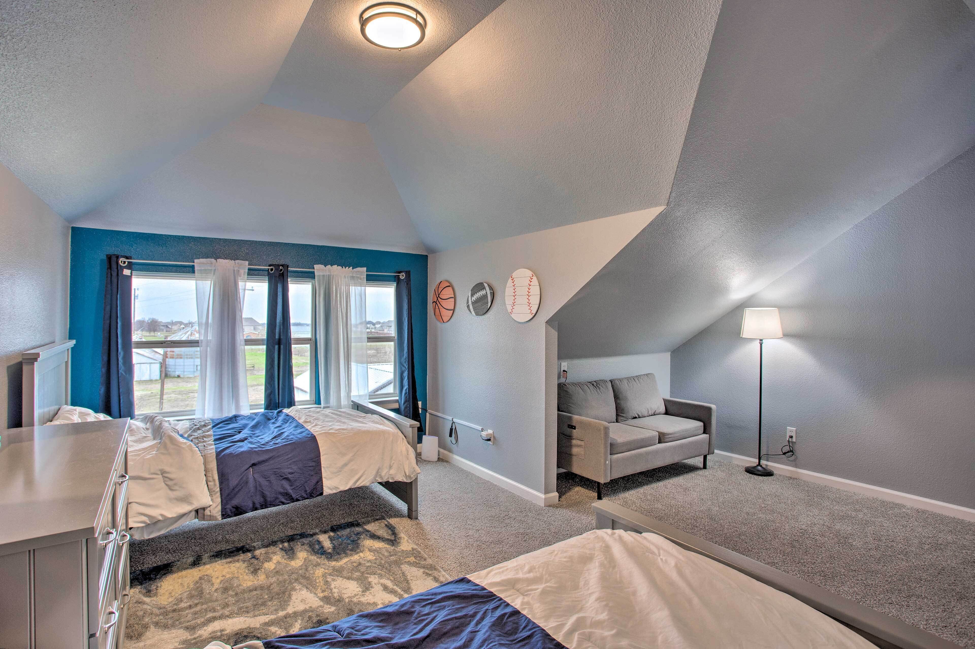 5 makuuhuonetta, silitysrauta/-lauta, Wi-Fi, vuodevaatteet