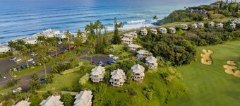 Magical views of Hanalei Bay, Napali Coast and the Makai Golf Course in a beautifully styled home
