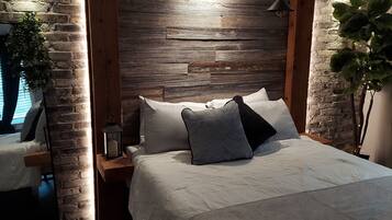 2 chambres, literie de qualité supérieure, matelas mémoire de forme