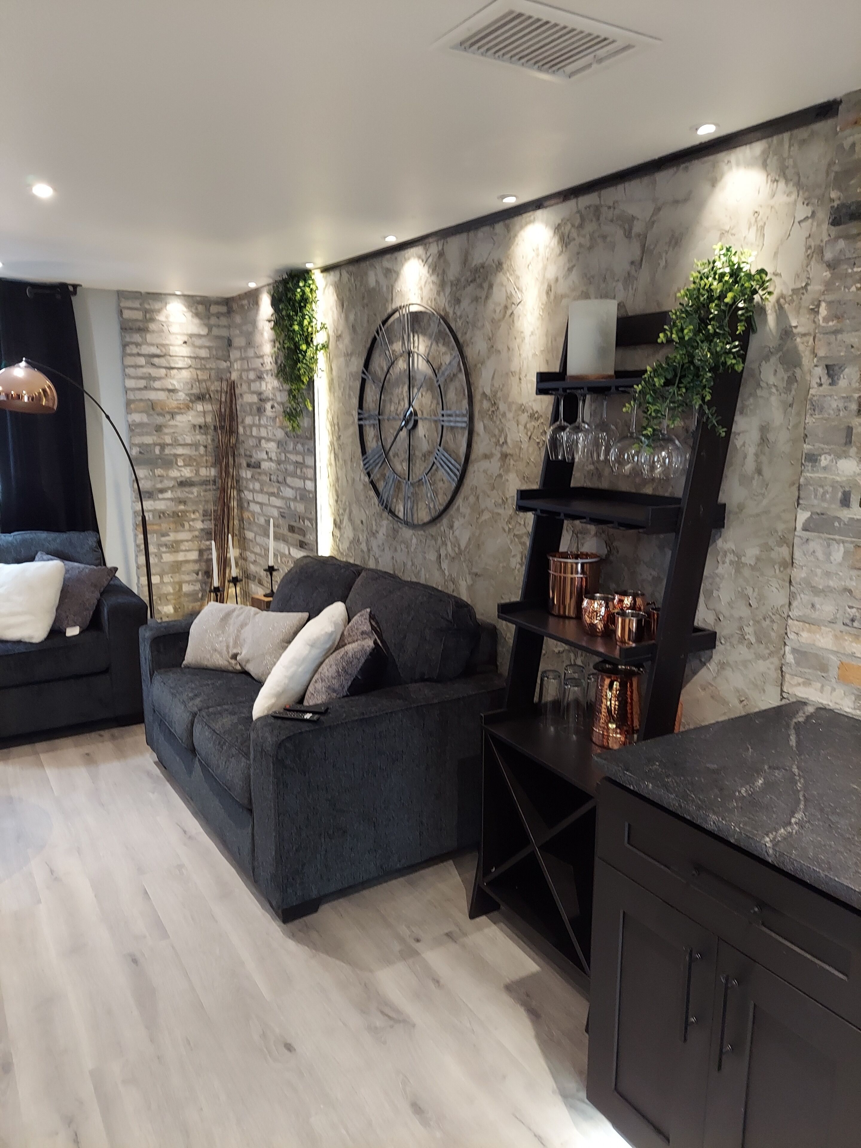 Luxury Apartment | Living area | 55-inch Smart TV with digital channels, TV, Netflix