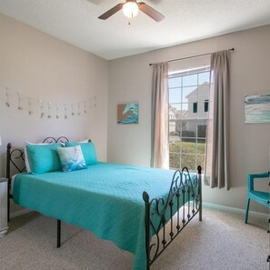 2 bedrooms, desk, iron/ironing board, free WiFi