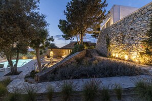 Alberca al aire libre 