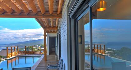 Villa Roche Café **** avec piscine / Vue mer panoramique / Saint-Leu Réunion
