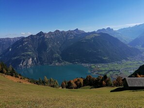 Property grounds - Vacation apartment in a mountain village (Isenthal)