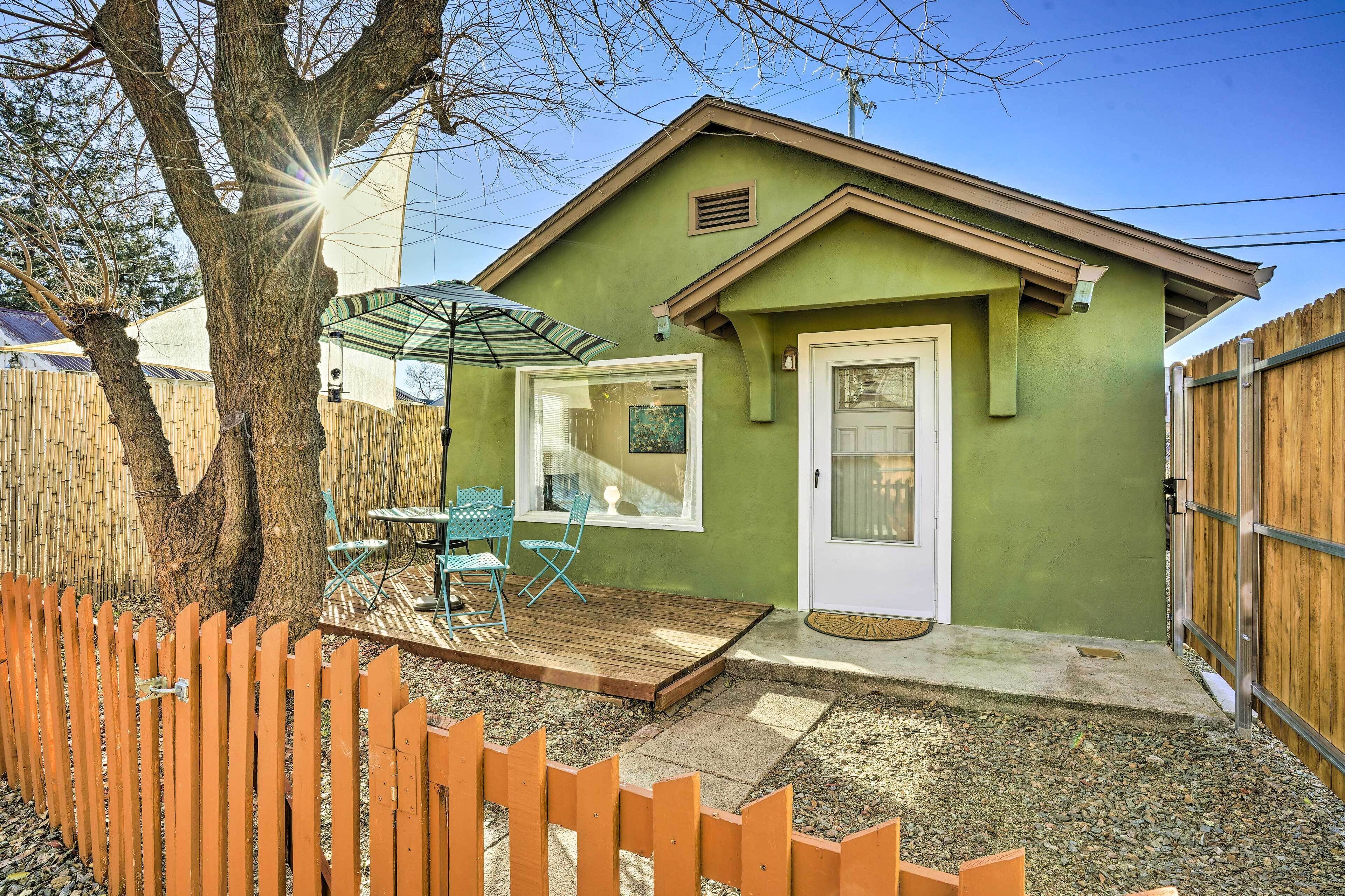 Vibrant Prescott Cottage w/ Private Backyard!