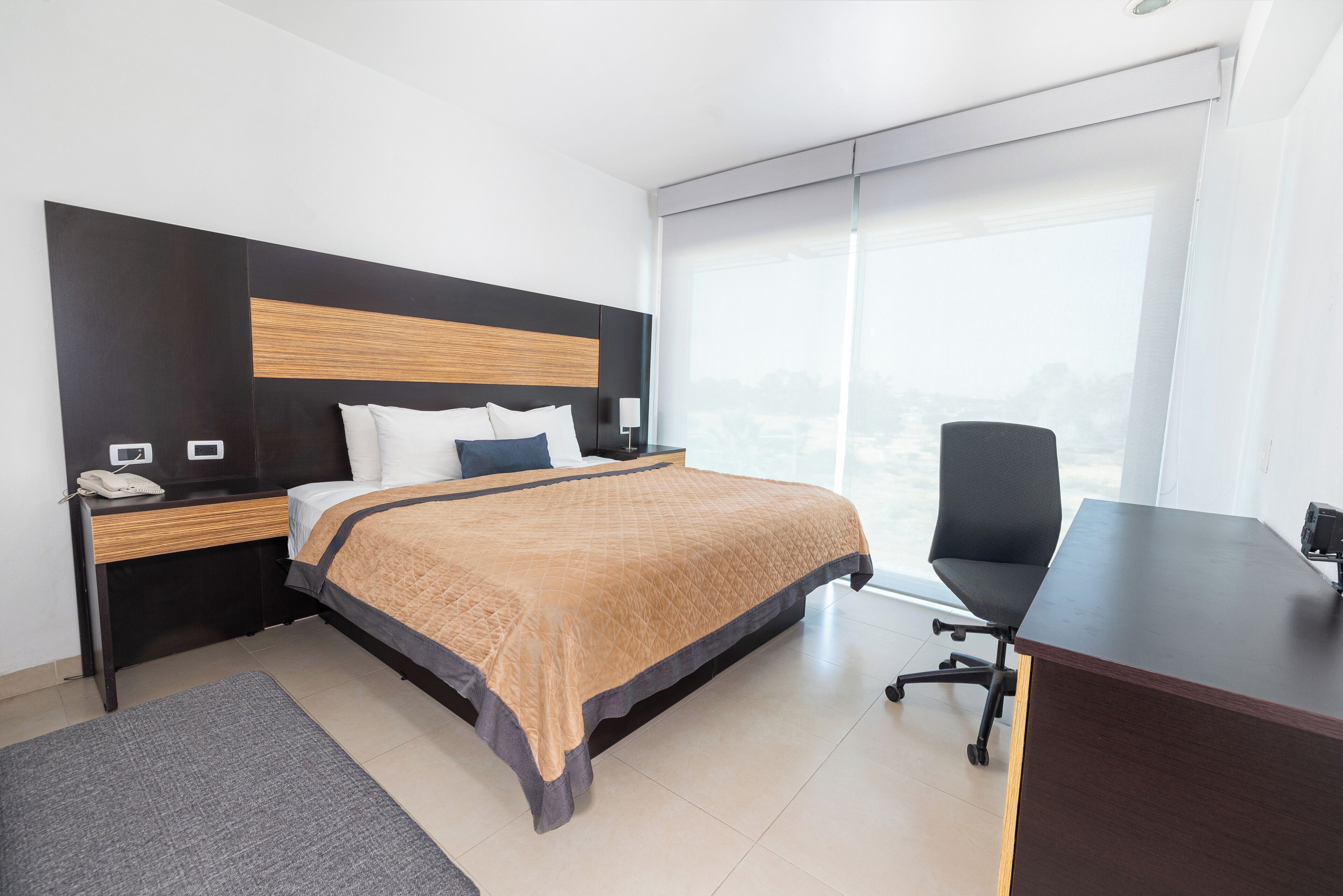 Habitación estándar | Caja de seguridad en la habitación y escritorio 