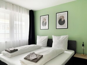 Deluxe Apartment, 1 Bedroom, Balcony | Free WiFi, bed sheets - Moderne Apartments zentral in Dortmund (Dortmund)