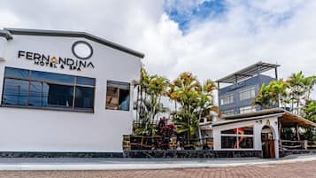 Fassade der Unterkunft