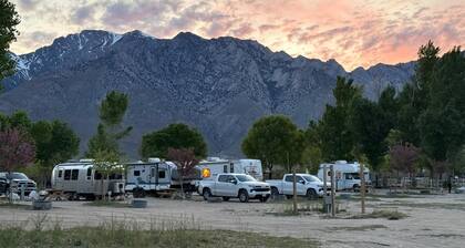 Death Valley RV Rest Spot#7 in the Eastern Sierras