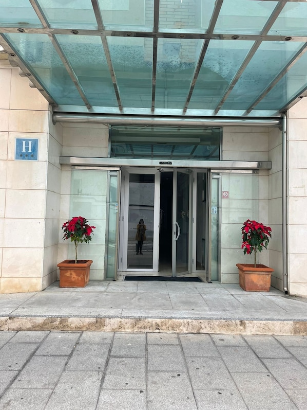 Façade de l’hébergement